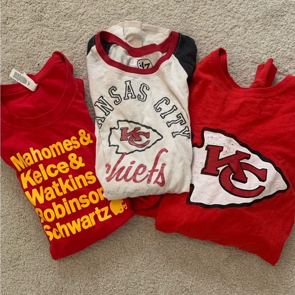 Women’s KC Chiefs Shirt bundle